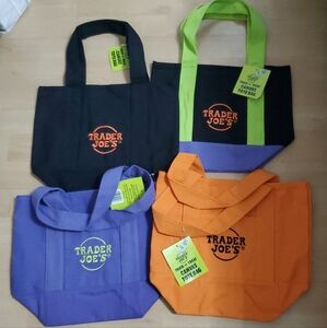 Trader Joe's halloween mini totes
